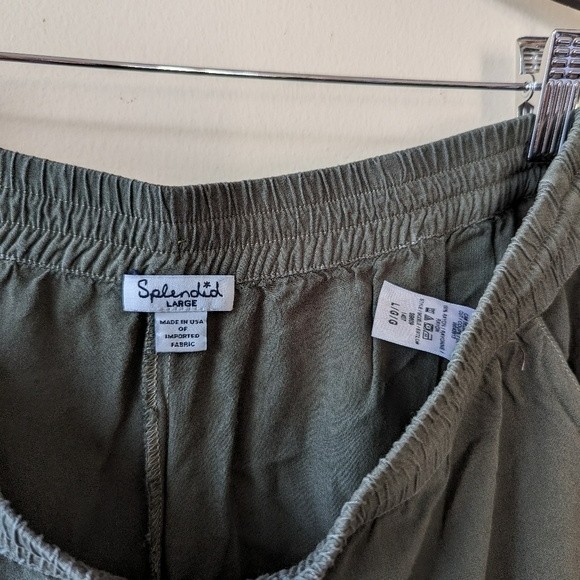 Splendid Casual Joggers Green Large - Picture 4 of 6